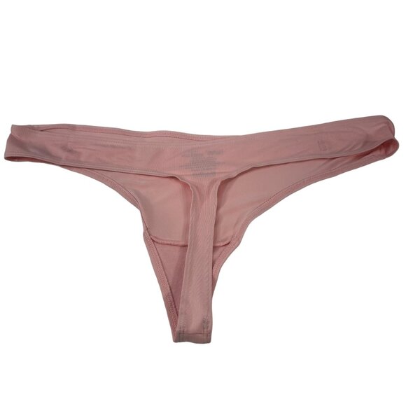 Hanes Women's Size 7 Large Panty Thong Pink New Without Tags - Picture 2 of 6